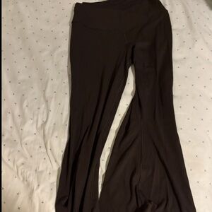 Aerie Brown Crossover Leggings